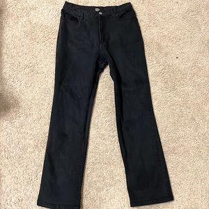 vintage black jeans